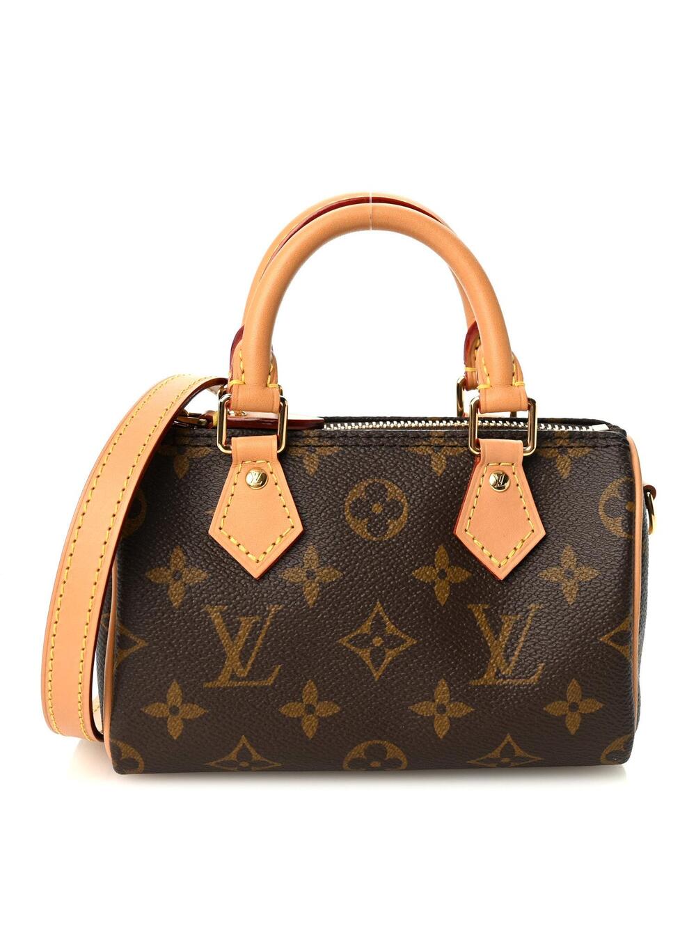 Louis Vuitton Nano Speedy Bandouliere #372369L18B